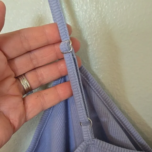 Wild Fable | NWT Blue Ribbed Jersey Skater Dress Size XL - Picture 7 of 10